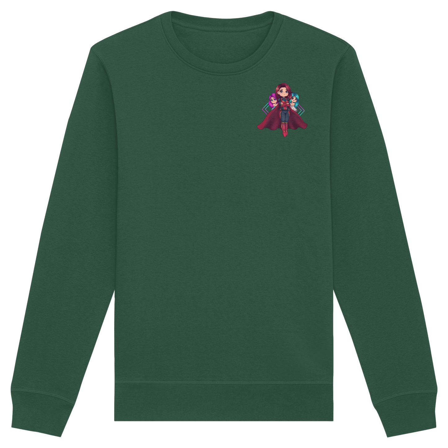xLadyLikex HeroMama - Organic Basic Unisex Sweatshirt