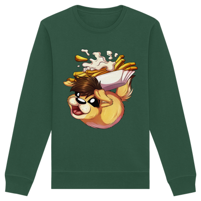 LupiArts Happy - Organic Basic Unisex Sweatshirt