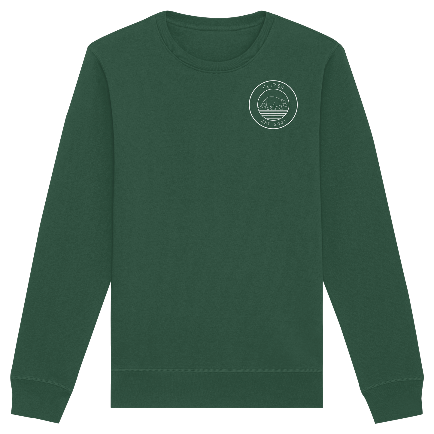 Flipsii_ Logo - Organic Basic Unisex Sweatshirt