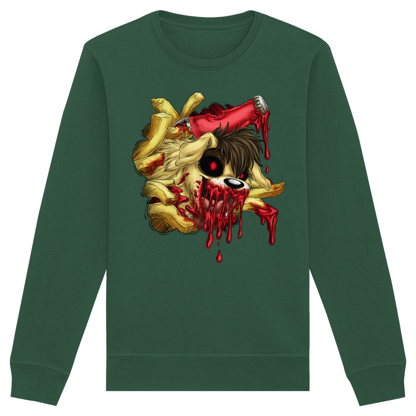 LupiArts Ketchup - Organic Basic Unisex Sweatshirt