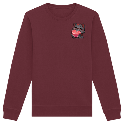 Blutwuff Heart - Organic Basic Unisex Sweatshirt
