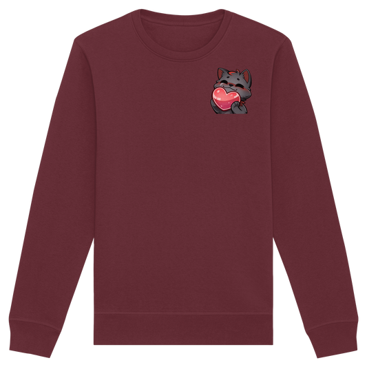 Blutwuff Heart - Organic Basic Unisex Sweatshirt