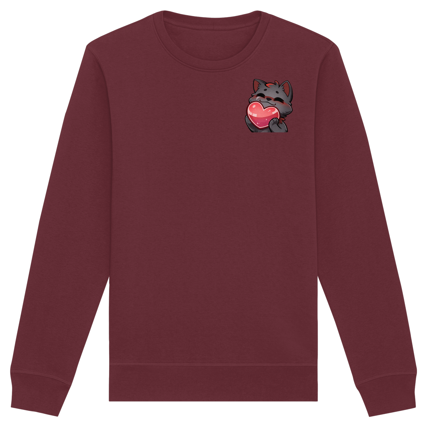 Blutwuff Heart - Organic Basic Unisex Sweatshirt