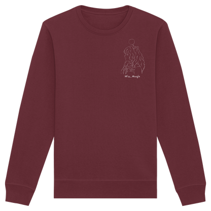 Miss_Moogle Logo Sign - Organic Basic Unisex Sweatshirt