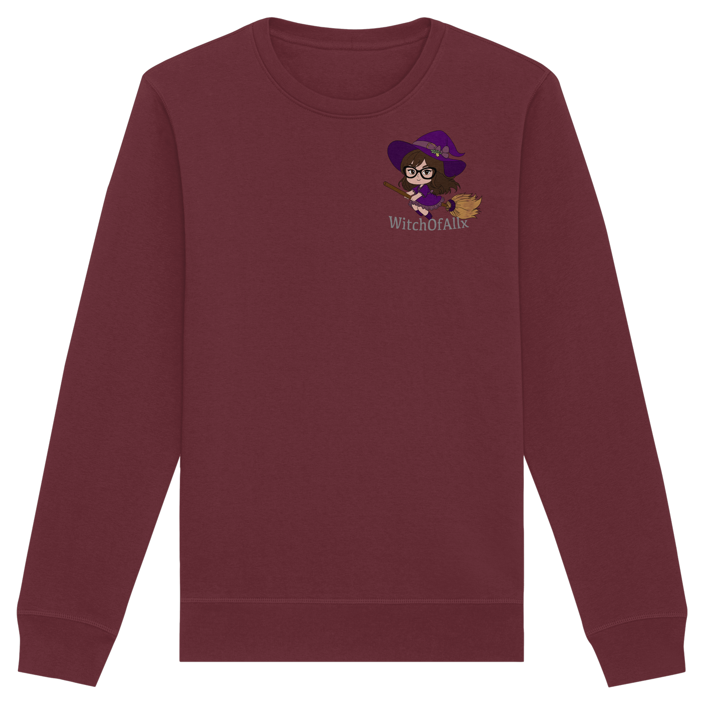 WitchOfAllx Besen - Organic Basic Unisex Sweatshirt