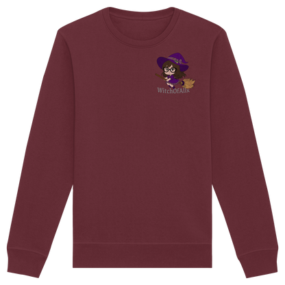 WitchOfAllx Besen - Organic Basic Unisex Sweatshirt