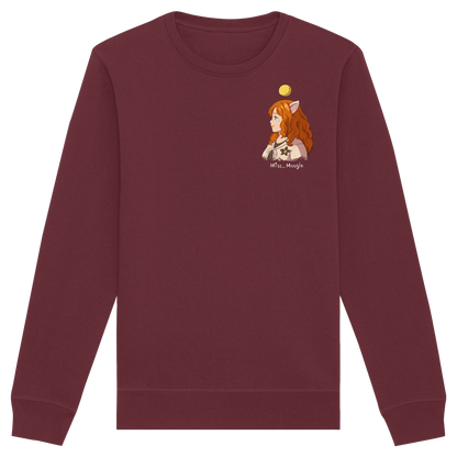 Miss_Moogle Logo colour - Organic Basic Unisex Sweatshirt
