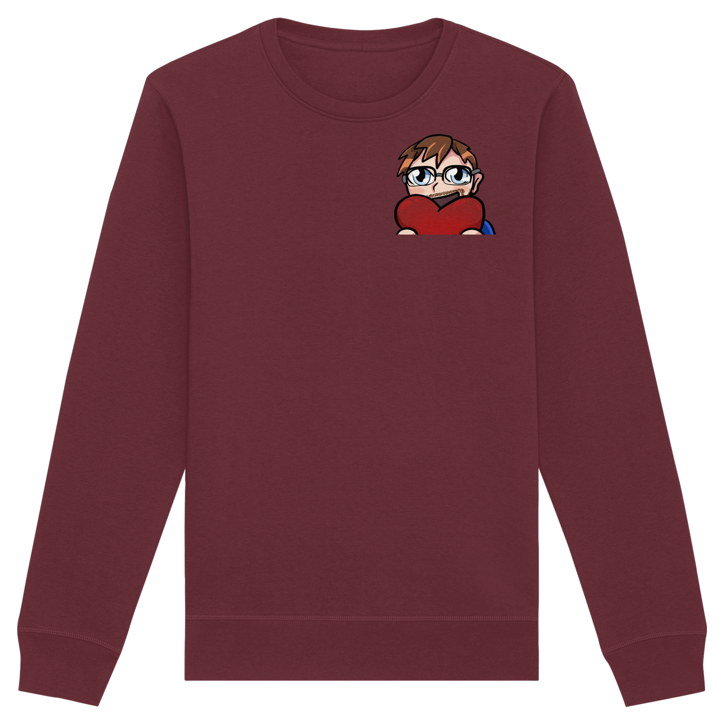Stuggi888 Heart - Organic Basic Unisex Sweatshirt