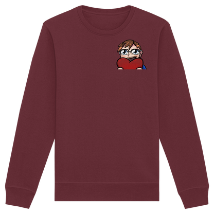 Stuggi888 Heart - Organic Basic Unisex Sweatshirt