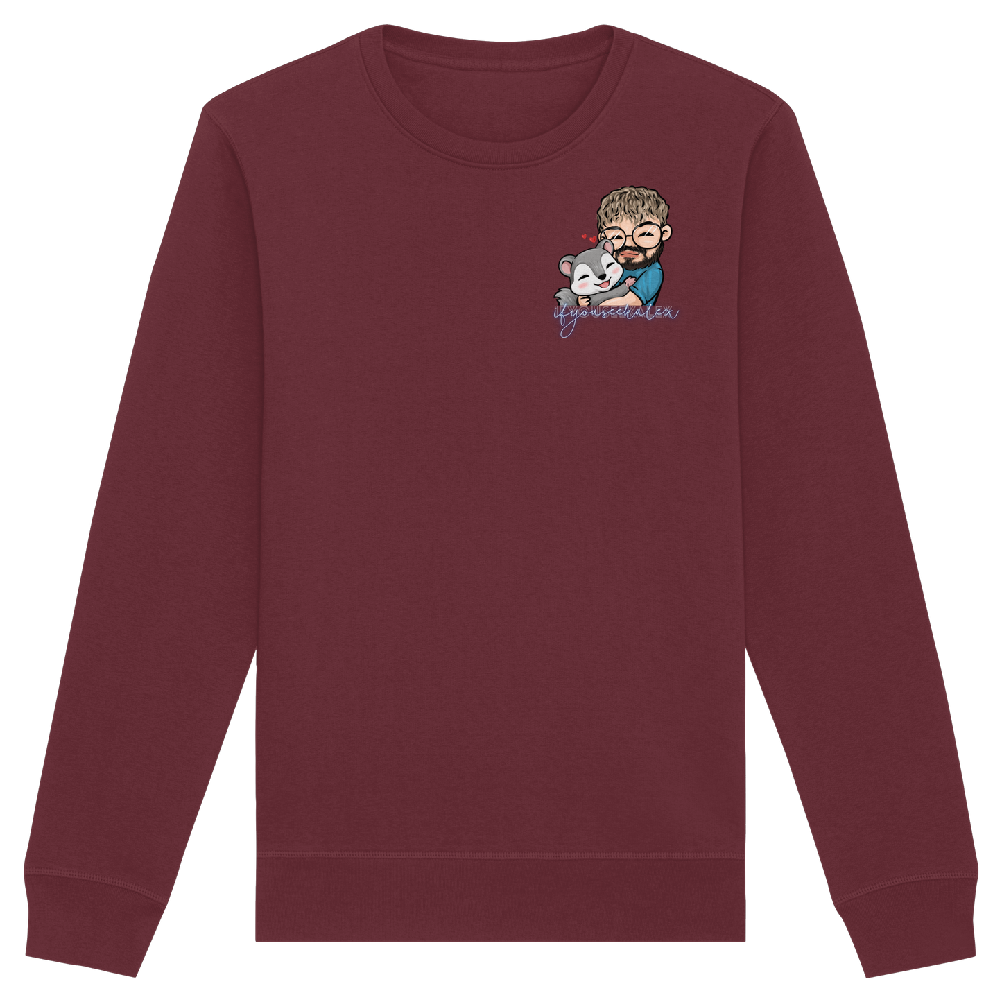 ifyouseekalex hug - Organic Basic Unisex Sweatshirt