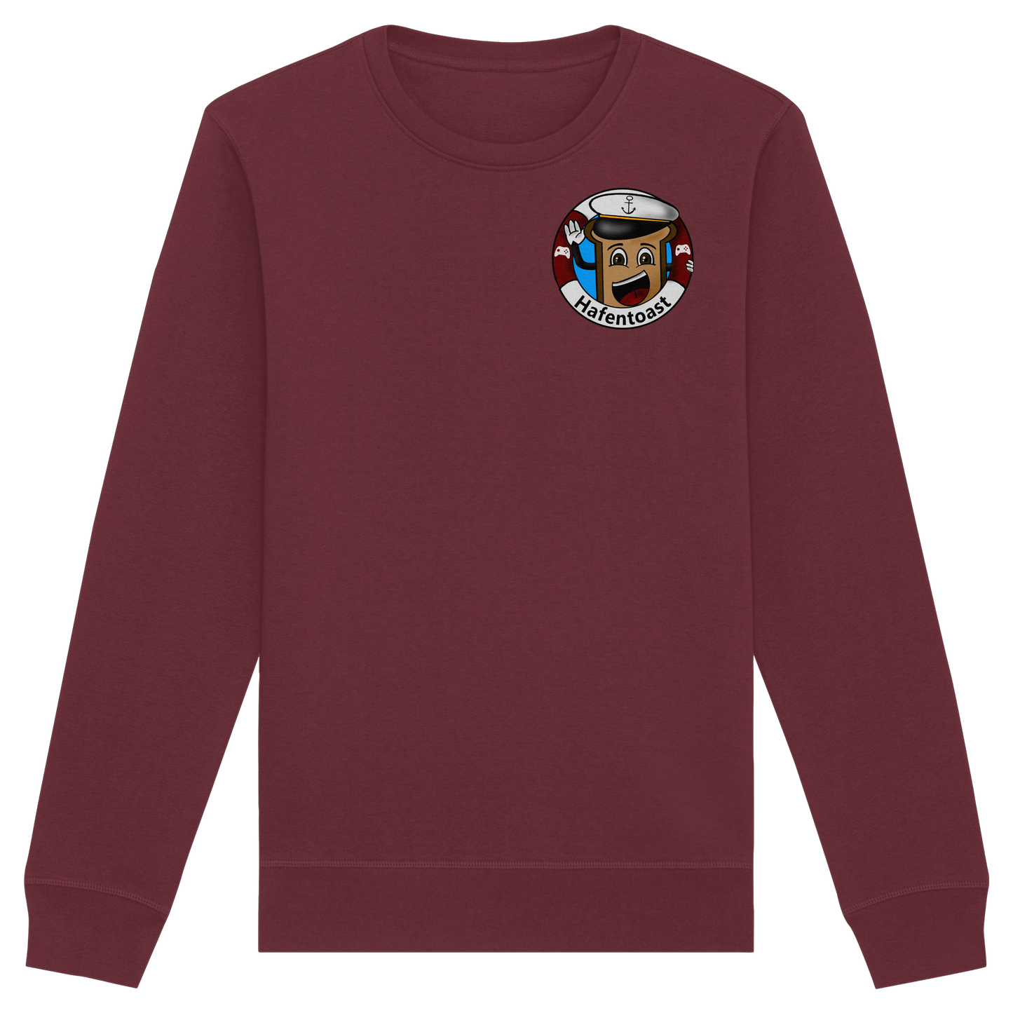 Hafentoast Logo - Organic Basic Unisex Sweatshirt