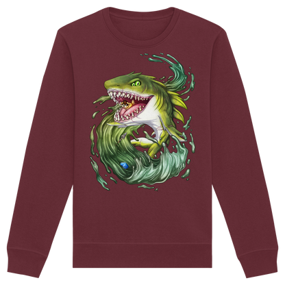LupiArts Megalodon Ancient - Organic Basic Unisex Sweatshirt