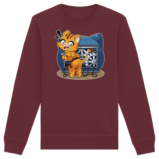FeineKatze nix Create - Organic Basic Unisex Sweatshirt