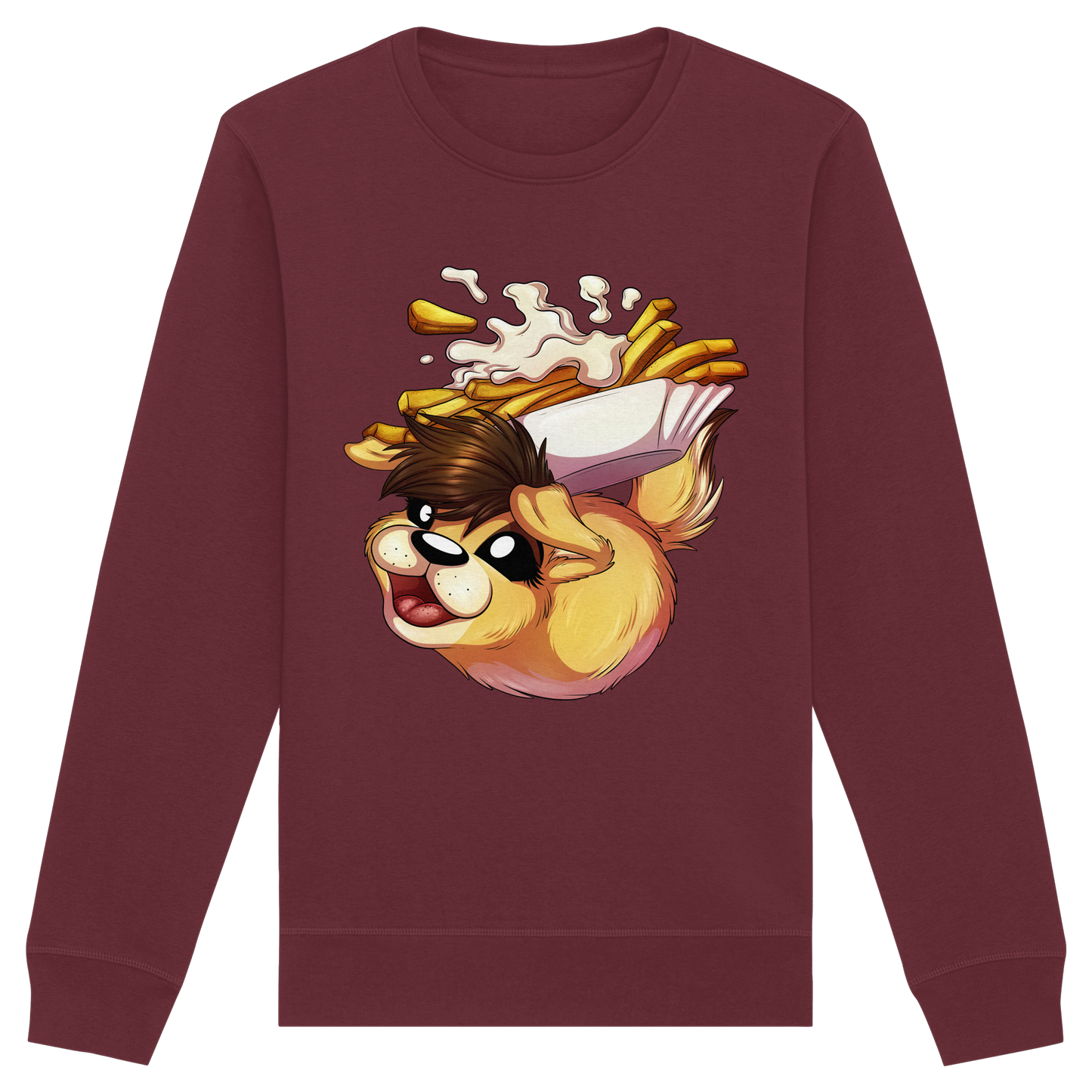 LupiArts Happy - Organic Basic Unisex Sweatshirt