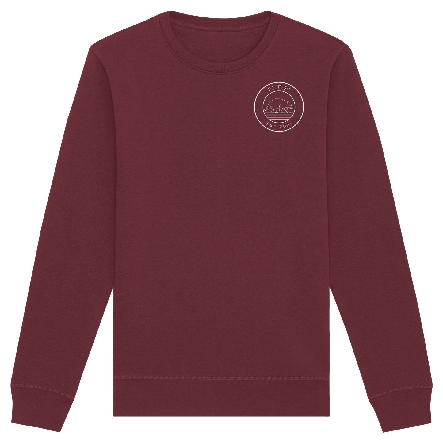 Flipsii_ Logo - Organic Basic Unisex Sweatshirt