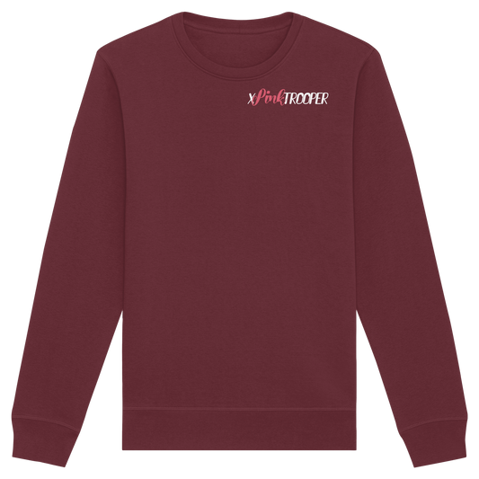 xPinkTrooper Logo - Organic Basic Unisex Sweatshirt