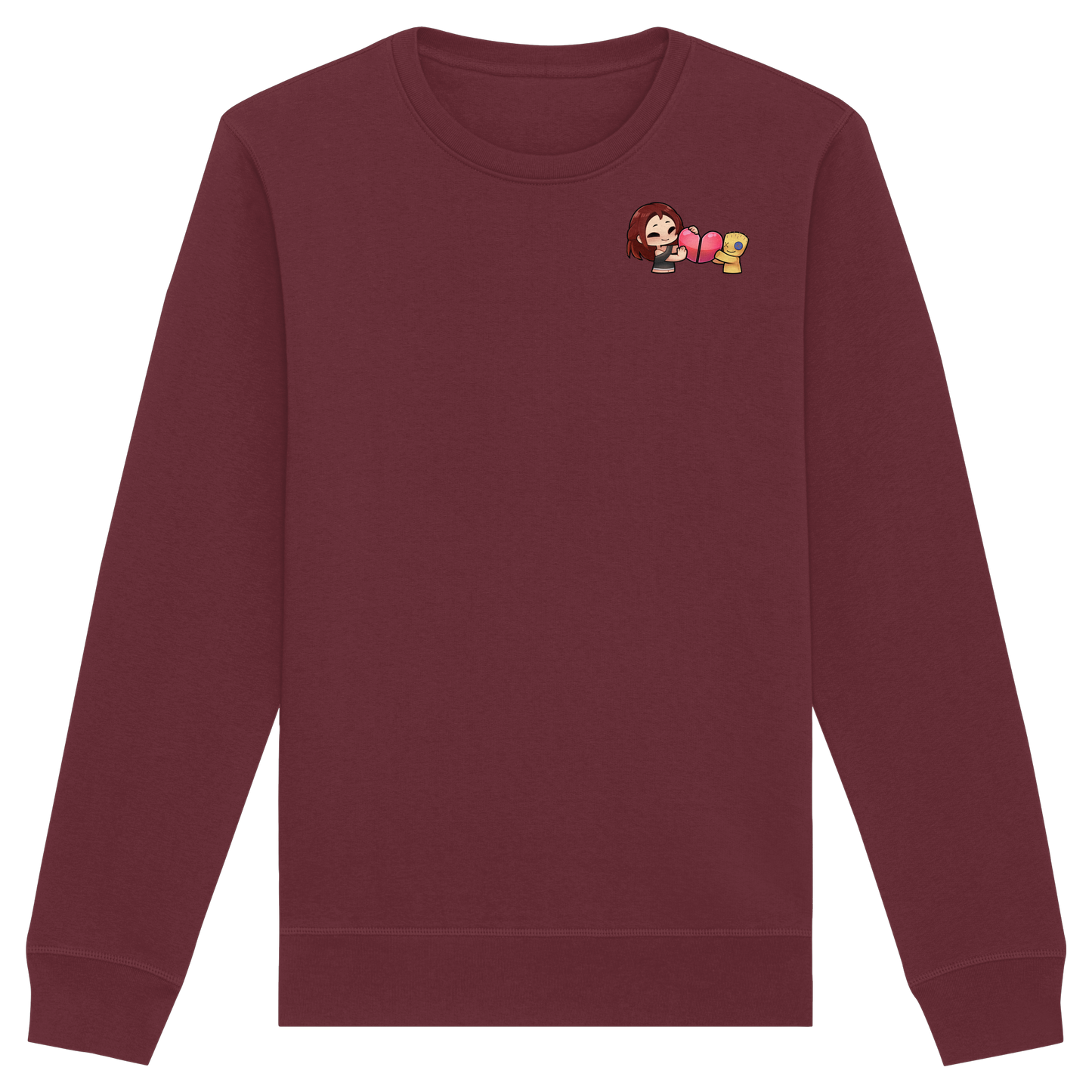 KoRngirL81 Herz - Organic Basic Unisex Sweatshirt