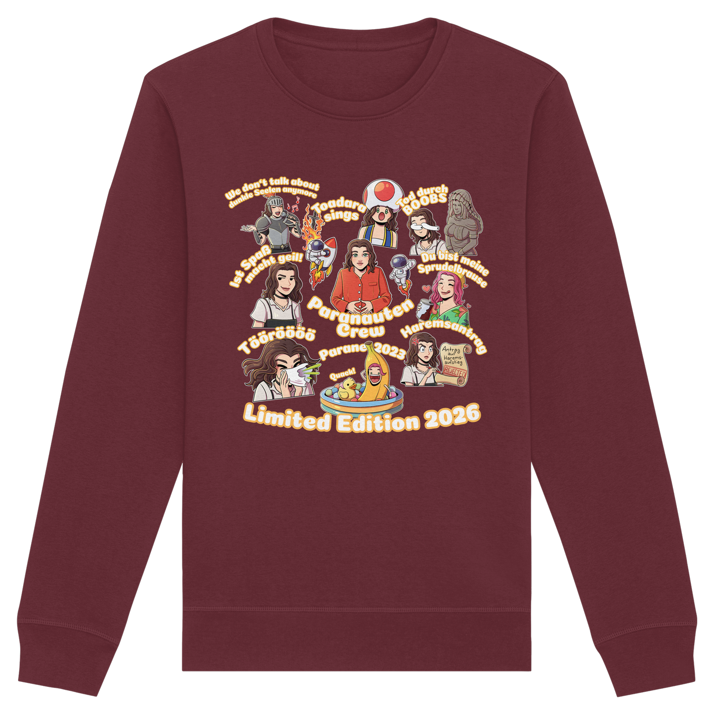 kairPARAvell MOMENTS - Organic Basic Unisex Sweatshirt (Frontprint)