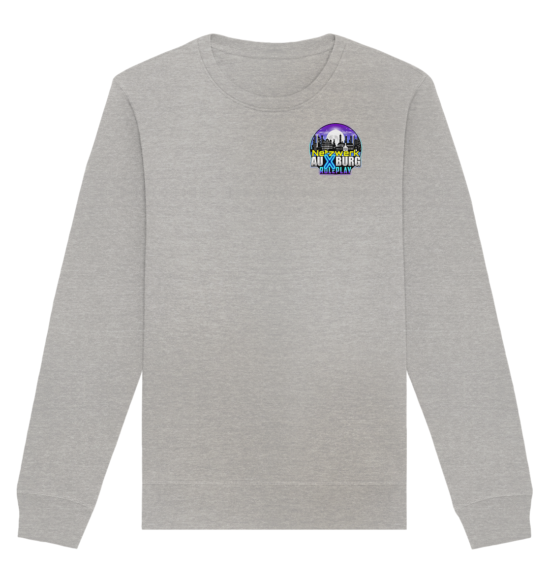 Auxburger Roleplay Logo - Organic Basic Unisex Sweatshirt