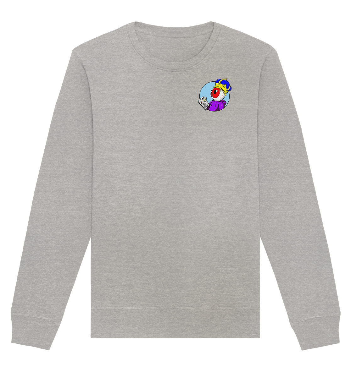KekLuck Logo - Organic Basic Unisex Sweatshirt