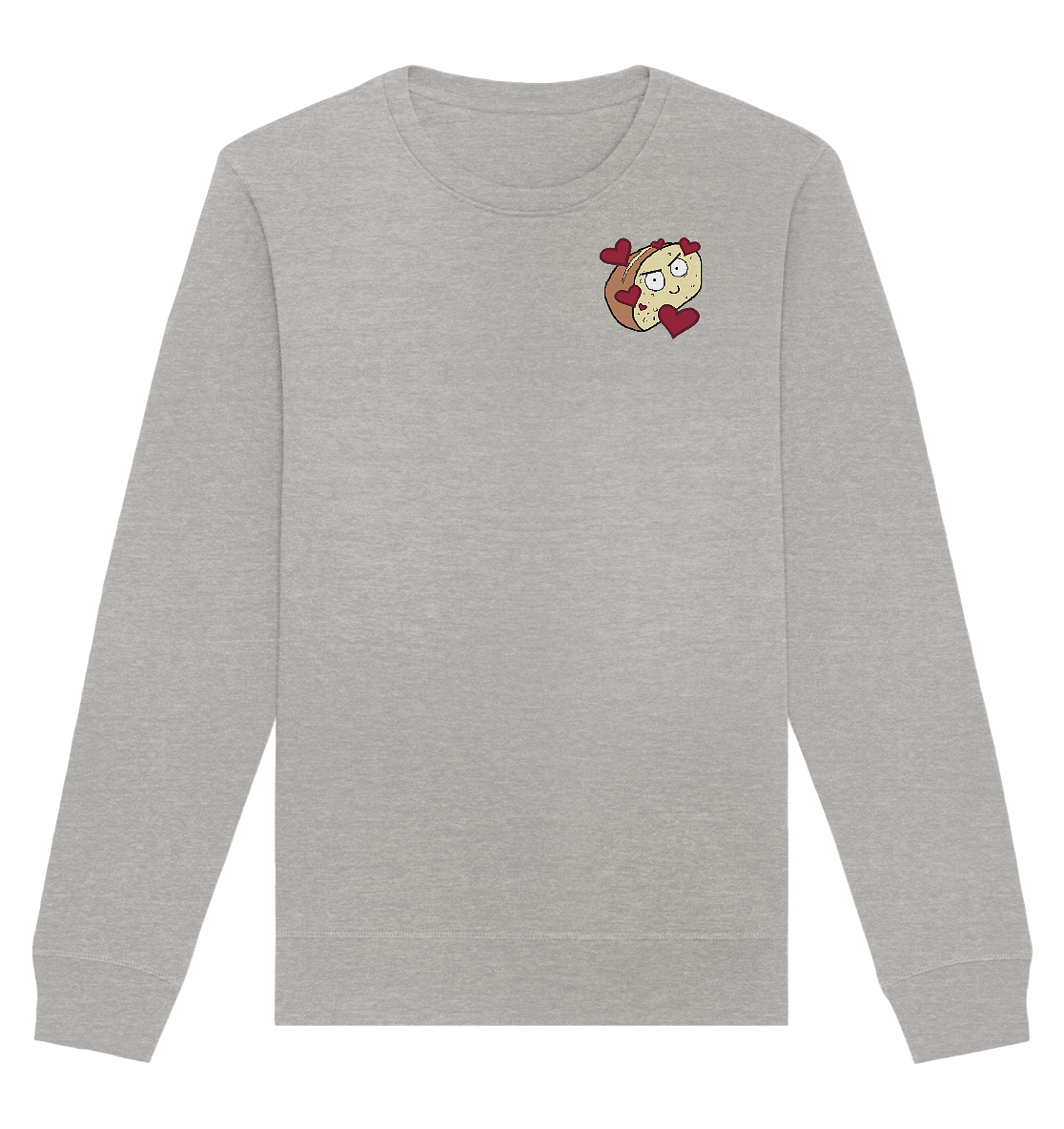 Aylana87 Herzbrot - Organic Basic Unisex Sweatshirt