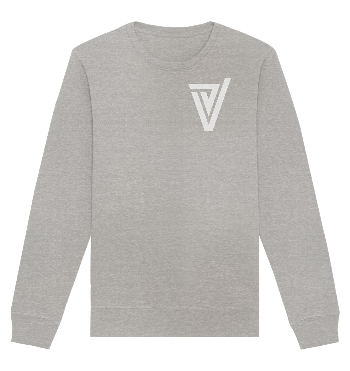 Verdipwnz Logo - Organic Basic Unisex Sweatshirt