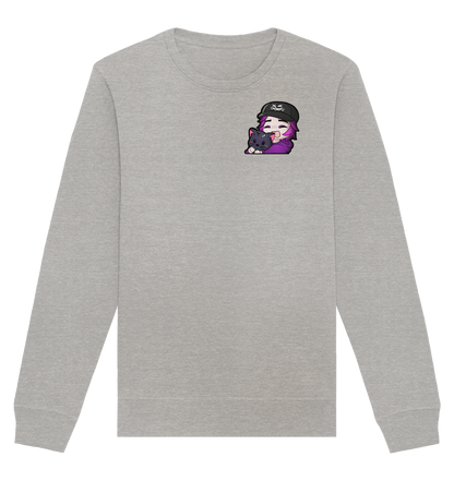 x3_kaspa Hug - Organic Basic Unisex Sweatshirt
