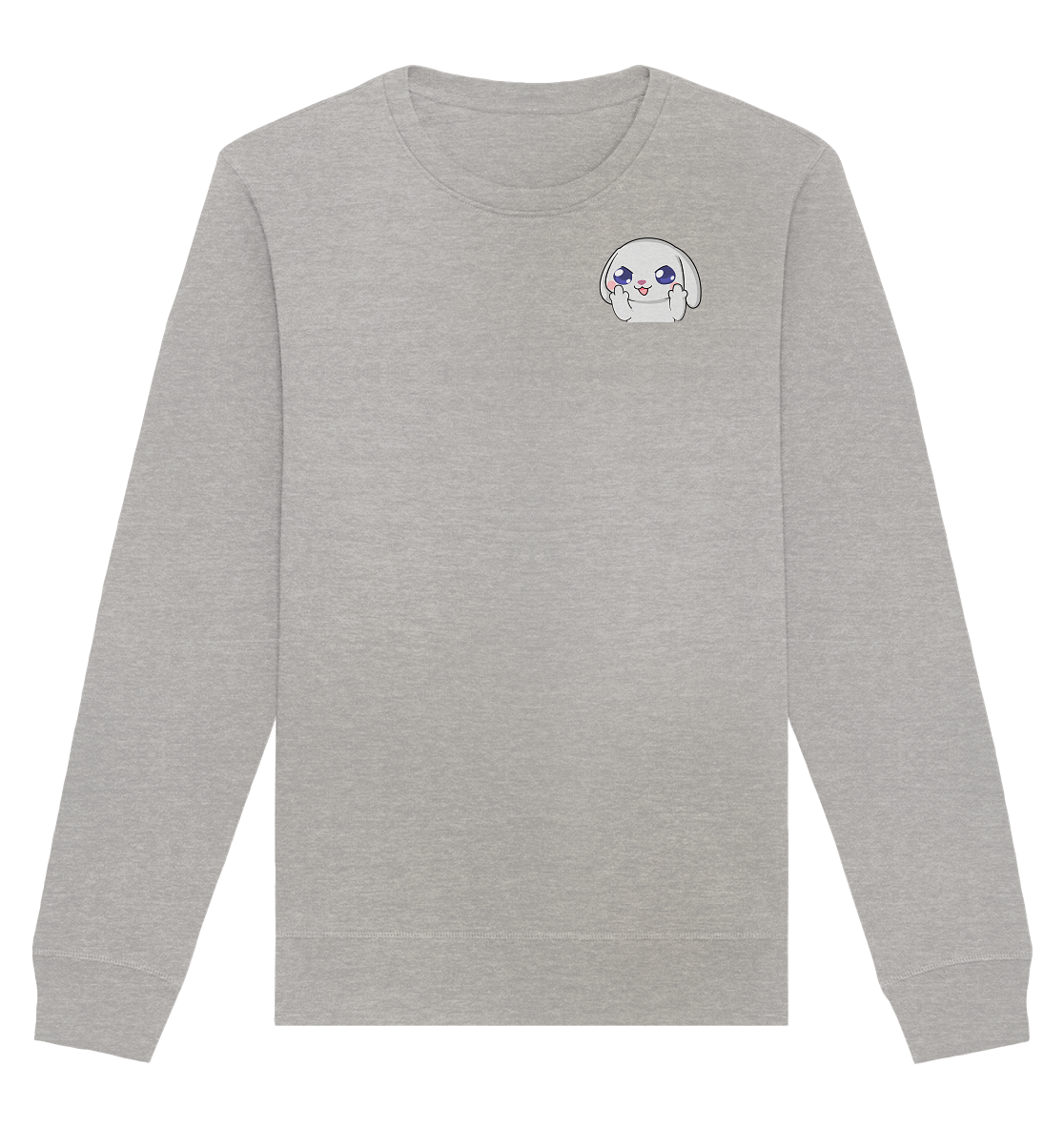 HuwJeffner MiddleFinger - Organic Basic Unisex Sweatshirt