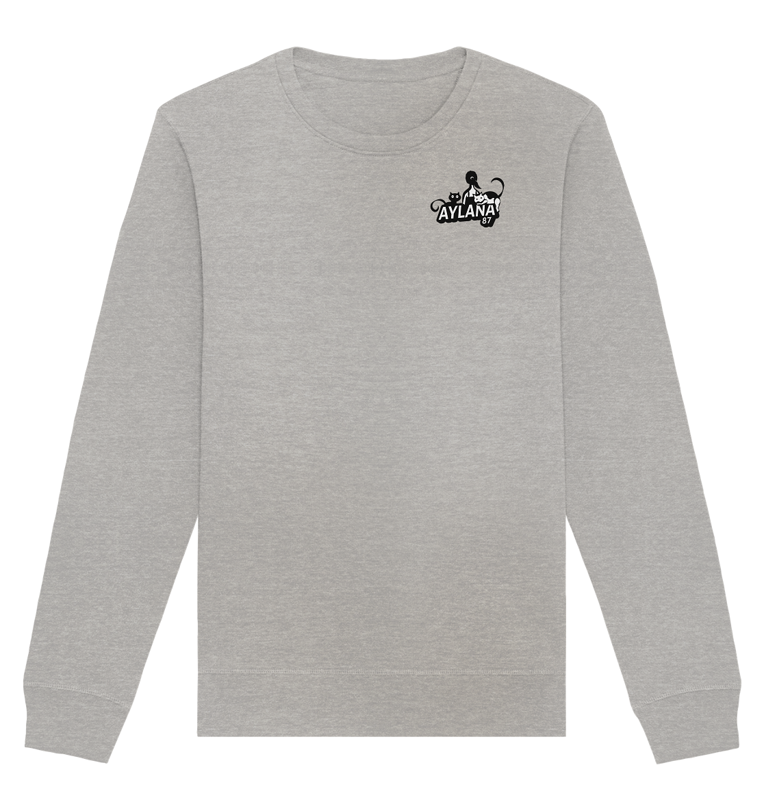 Aylana87 Logo - Organic Basic Unisex Sweatshirt