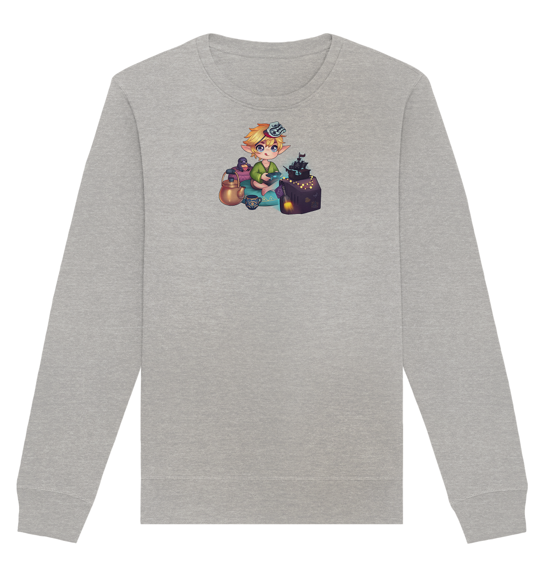 StefanBzockt Gamingroom - Organic Basic Unisex Sweatshirt