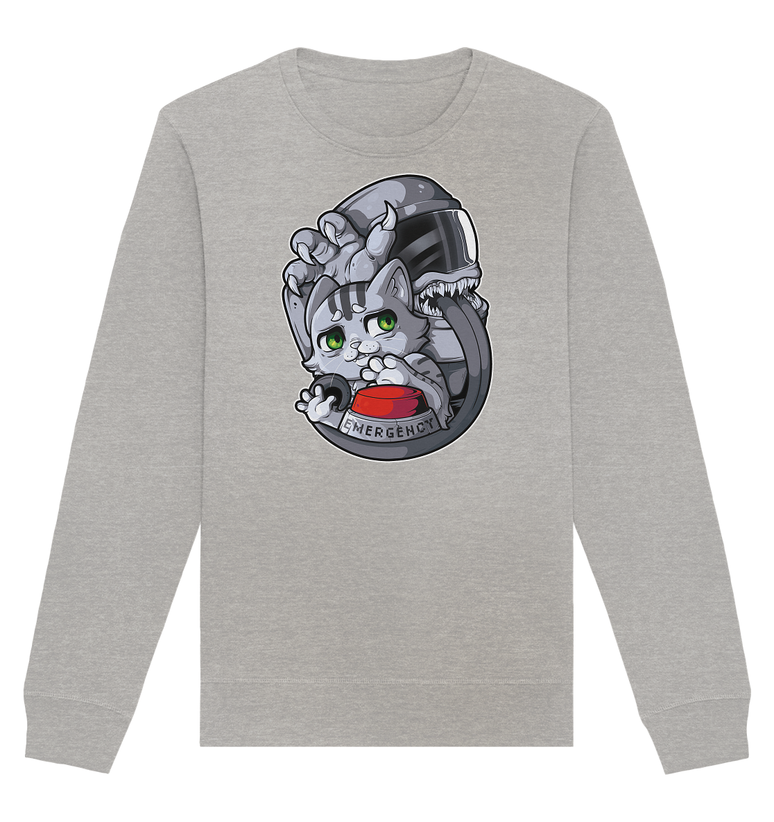 FeineKatze Among Kopf - Organic Basic Unisex Sweatshirt