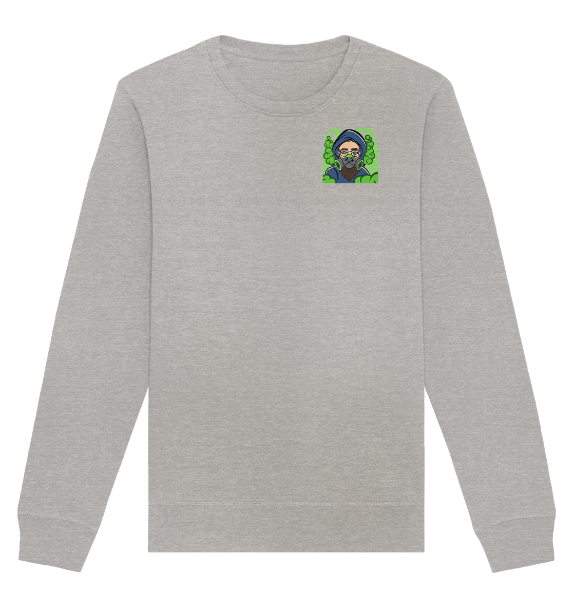 Adropon Mask - Organic Basic Unisex Sweatshirt
