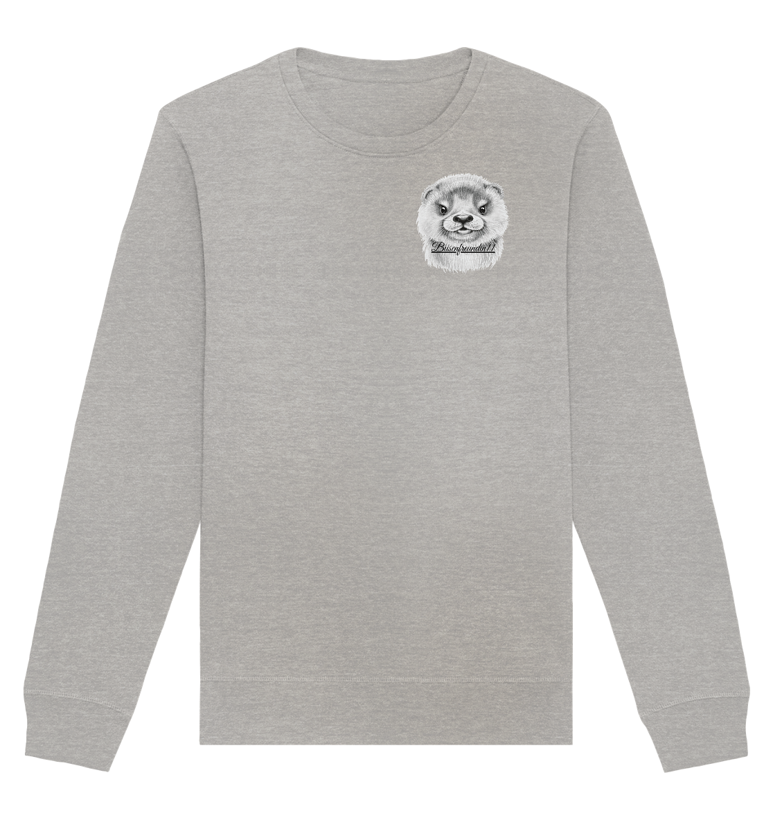 Busenfreundin11 Logo - Organic Basic Unisex Sweatshirt