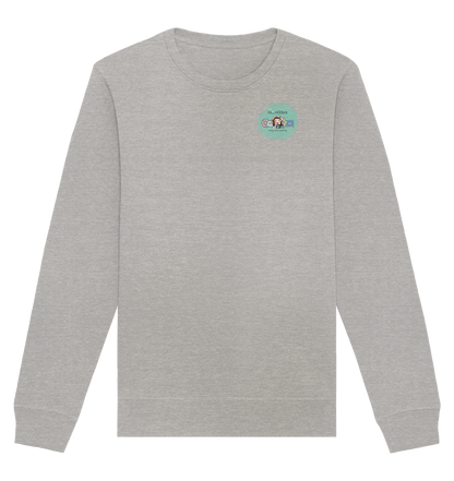 La_N00ba Logo - Organic Basic Unisex Sweatshirt