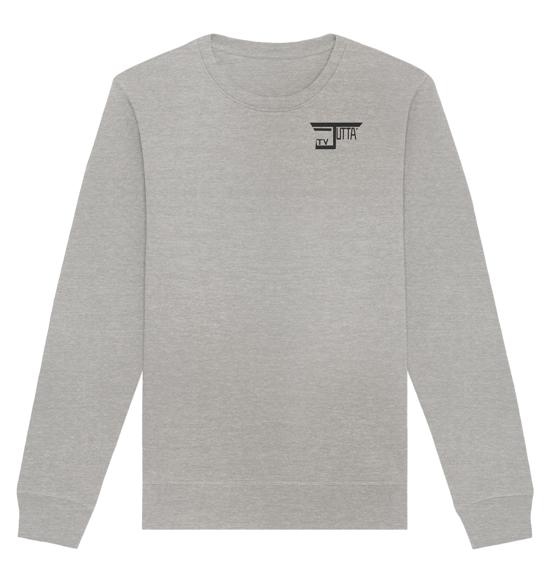 Jutta_tv Schriftzug - Organic Basic Unisex Sweatshirt
