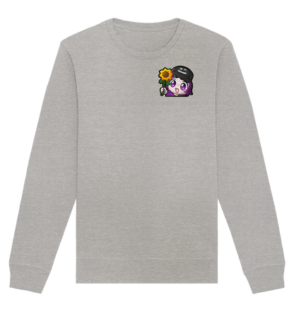 x3_kaspa Flower - Organic Basic Unisex Sweatshirt