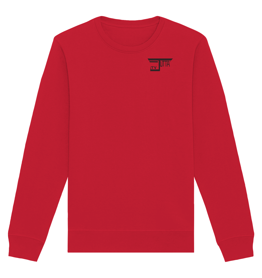 Jutta_tv Schriftzug - Organic Basic Unisex Sweatshirt