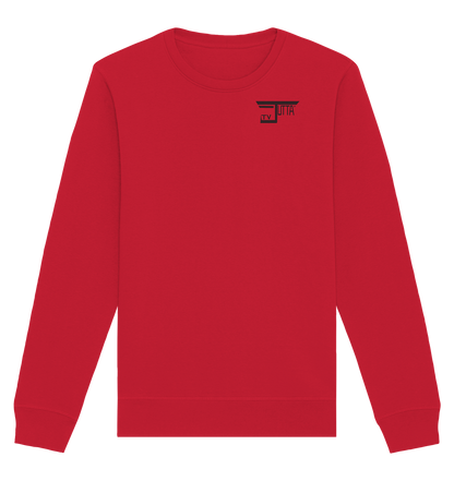 Jutta_tv Schriftzug - Organic Basic Unisex Sweatshirt