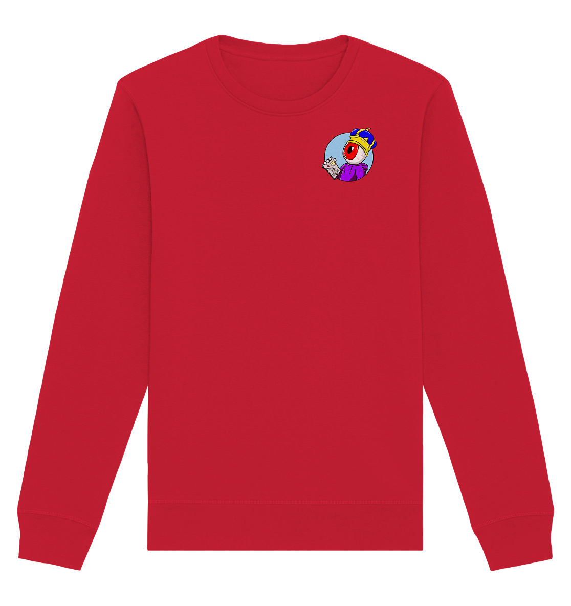 KekLuck Logo - Organic Basic Unisex Sweatshirt