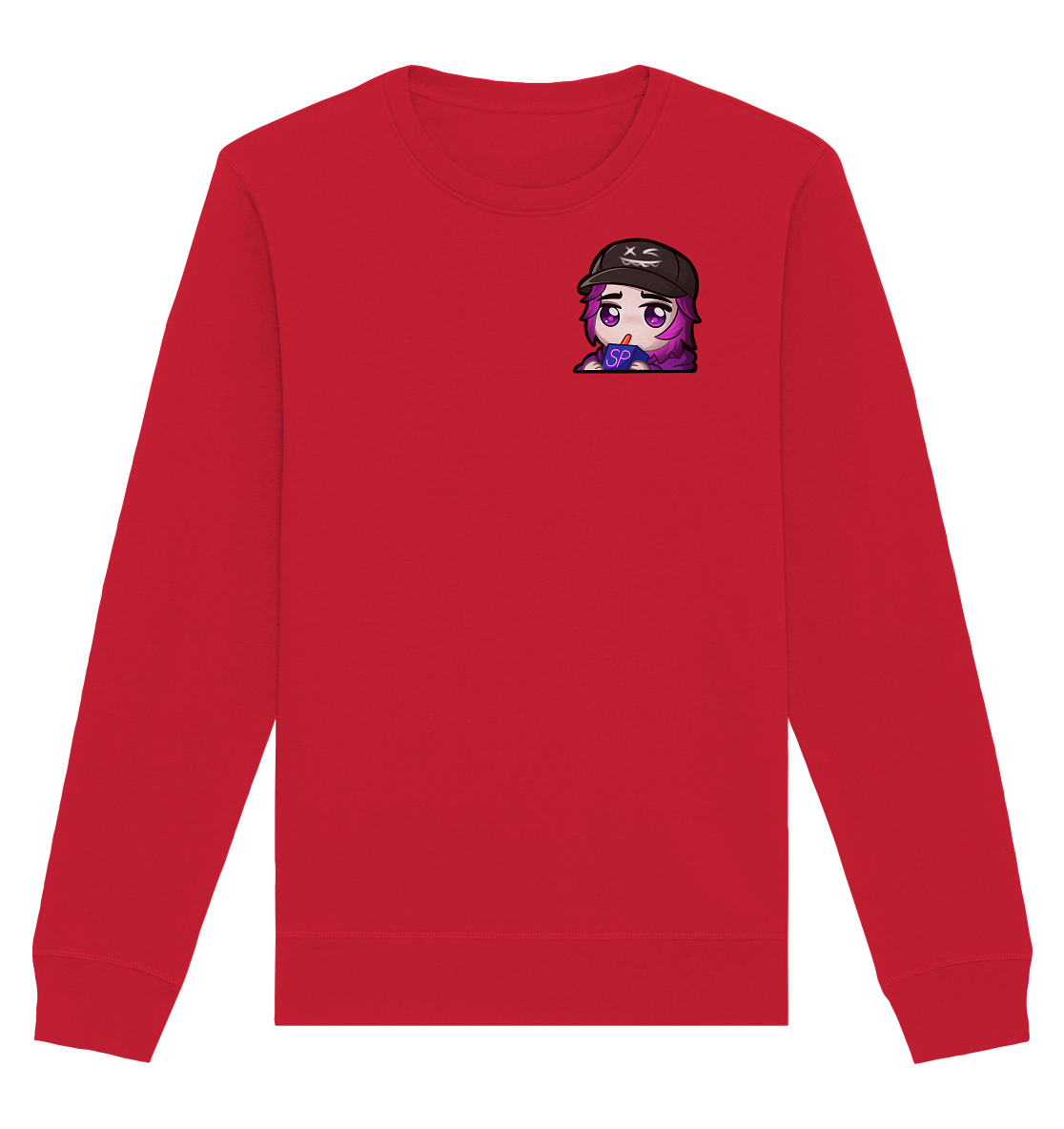 x3_kaspa Sip - Organic Basic Unisex Sweatshirt