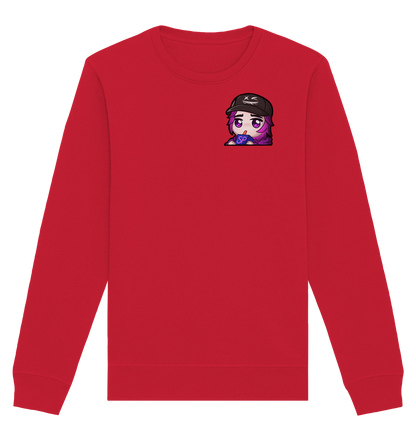 x3_kaspa Sip - Organic Basic Unisex Sweatshirt