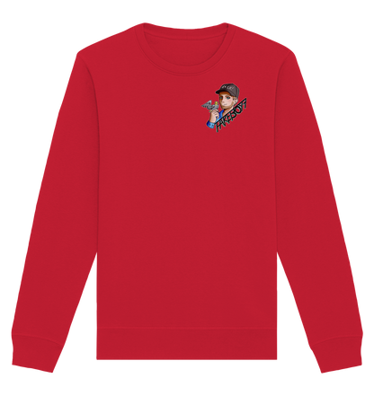 Fakeboy7 Logo - Organic Basic Unisex Sweatshirt