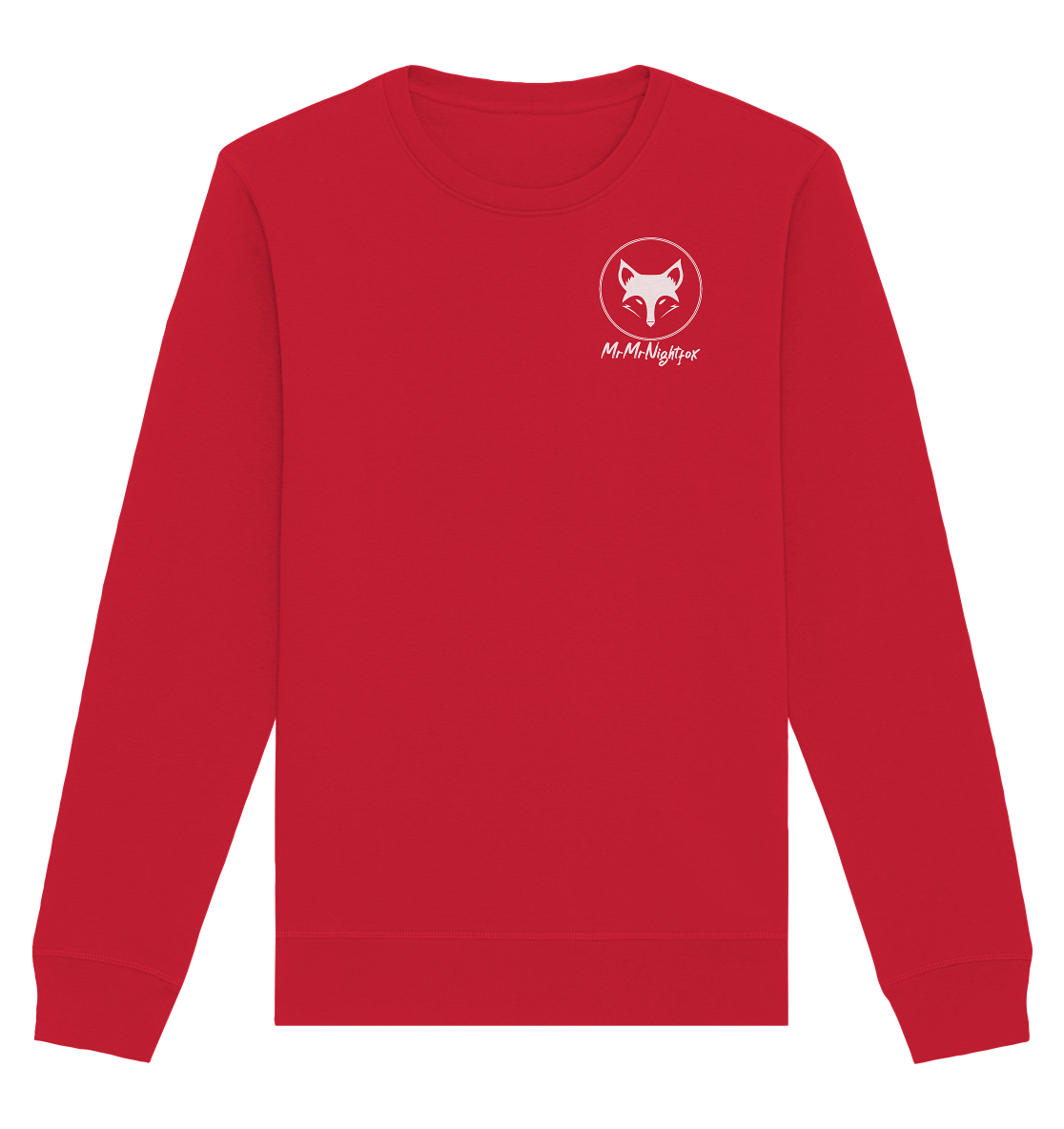 MrMrNightfox Logo - Organic Basic Unisex Sweatshirt