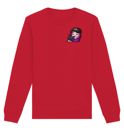 x3_kaspa Hug - Organic Basic Unisex Sweatshirt