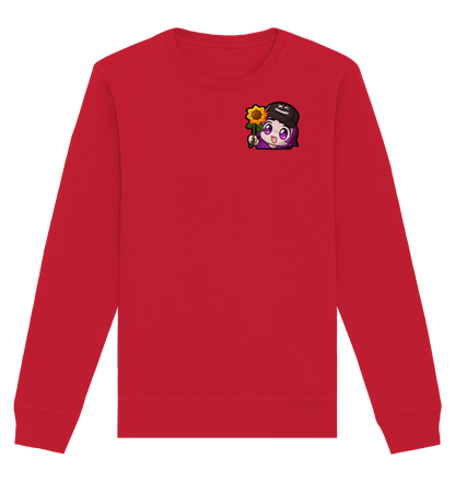 x3_kaspa Flower - Organic Basic Unisex Sweatshirt