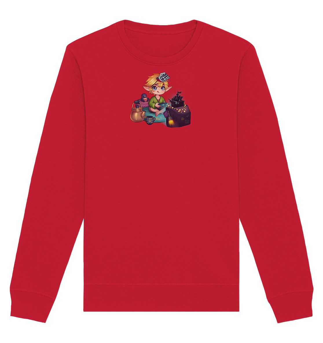 StefanBzockt Gamingroom - Organic Basic Unisex Sweatshirt