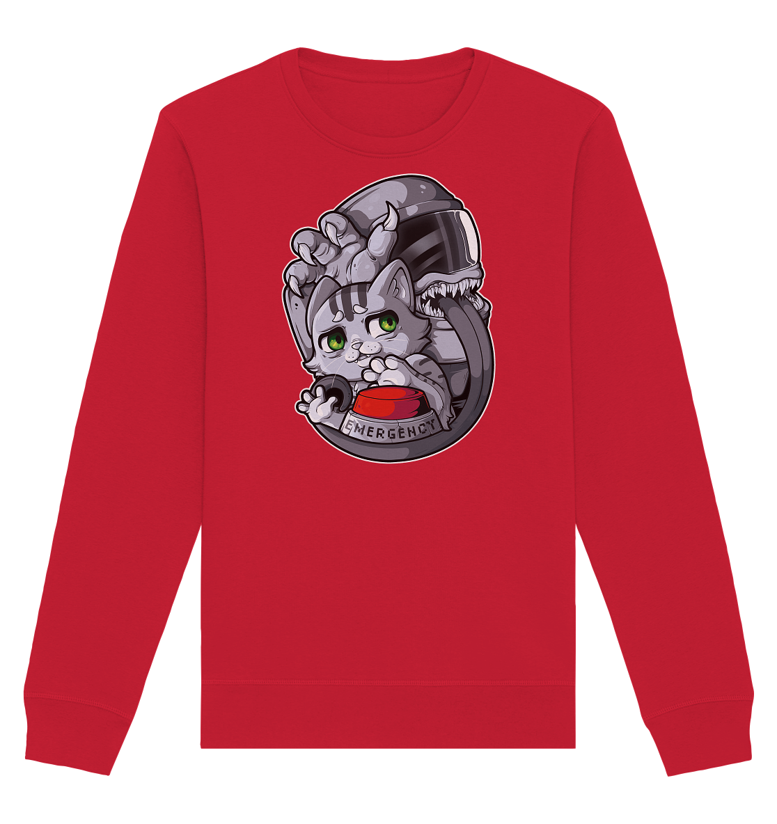 FeineKatze Among Kopf - Organic Basic Unisex Sweatshirt