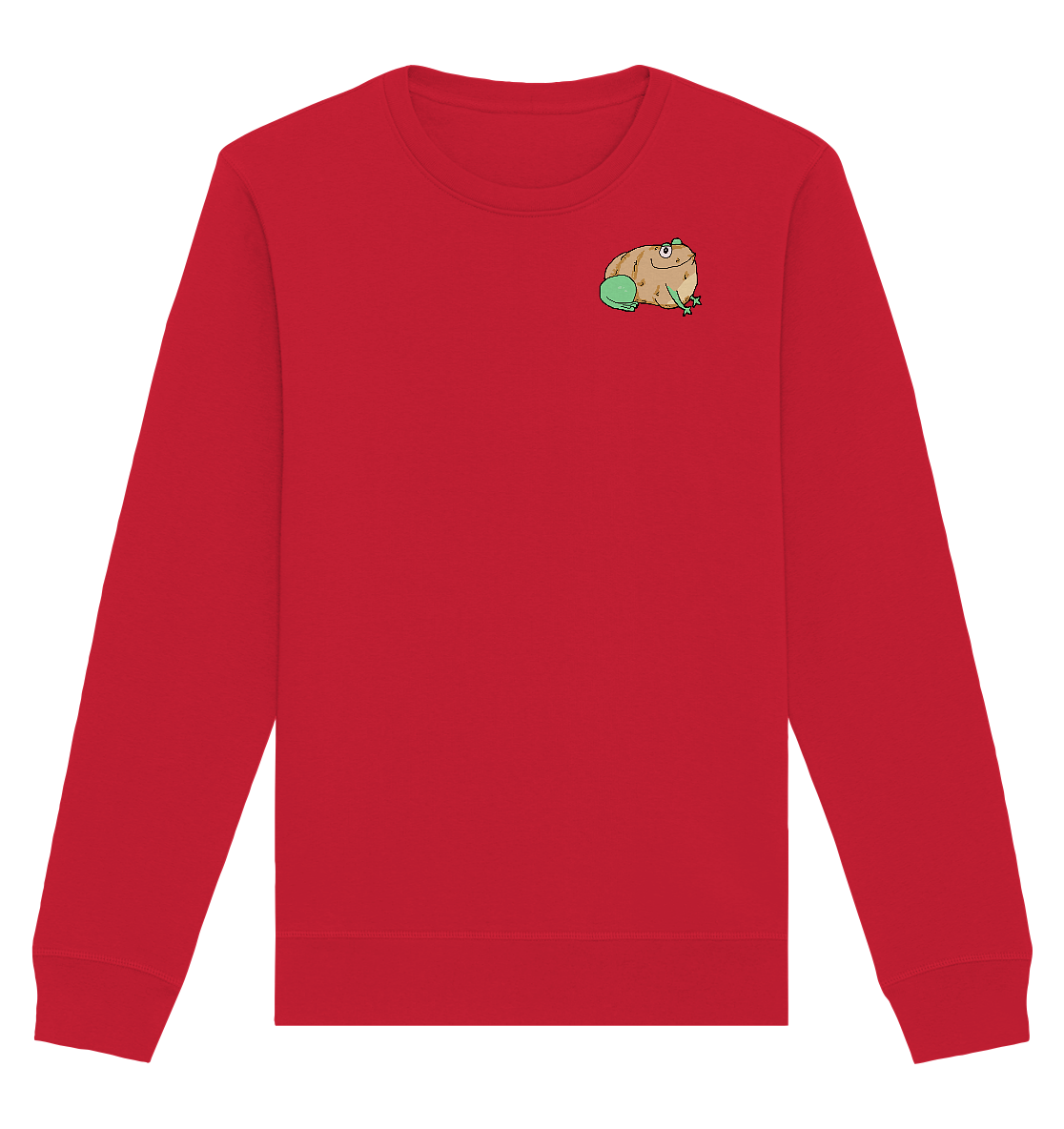 Aylana87 Kartoffelfrosch - Organic Basic Unisex Sweatshirt