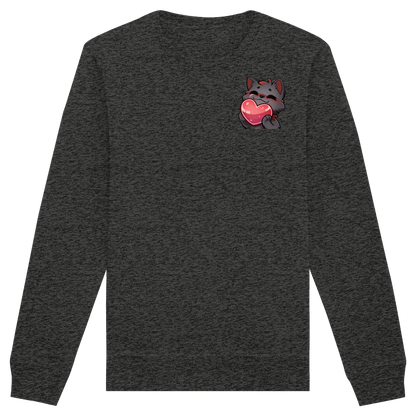 Blutwuff Heart - Organic Basic Unisex Sweatshirt