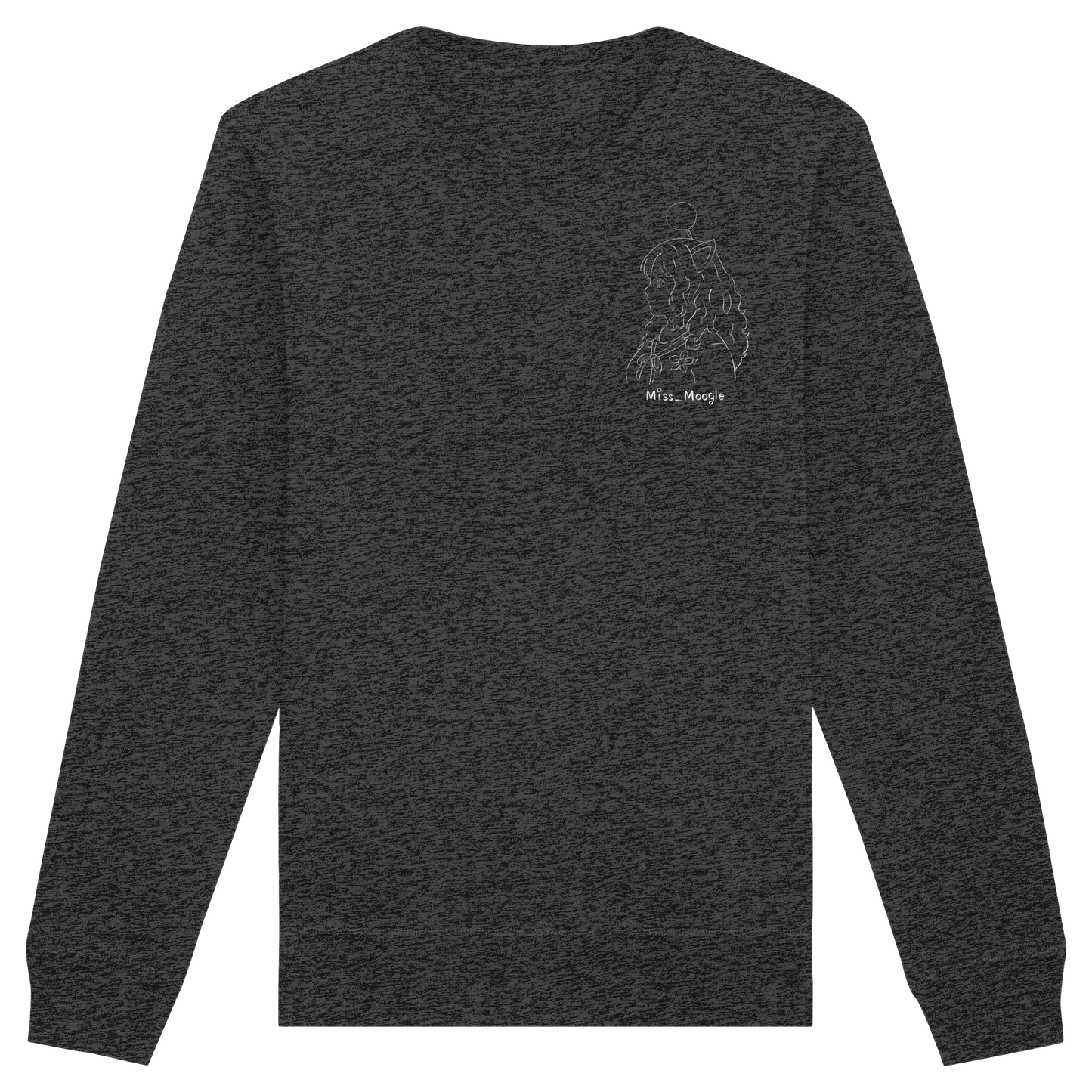 Miss_Moogle Logo Sign - Organic Basic Unisex Sweatshirt
